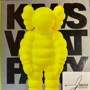 KAWS What Party Book Yellow Edition Brand NEW Sold Out! Phaidon